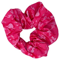 Pink Camo Bandana / Headband / Scrunchie