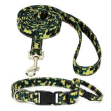 Camouflage Collar, Bracelet & Leash Combo