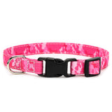 Pink Camo Dog Collar