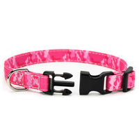 Pink Camo Dog Collar