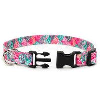 Pink Shell Dog Collar